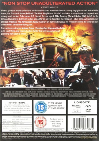 Olympus Has Fallen (Olimp w Ogniu) [DVD]