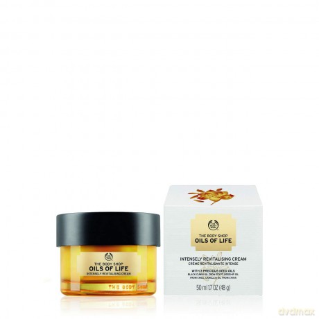 The Body Shop Daily revitalizing skin cream Oils Of Life (Intensely Revitalizing Cream) 50 ml dla kobiety
