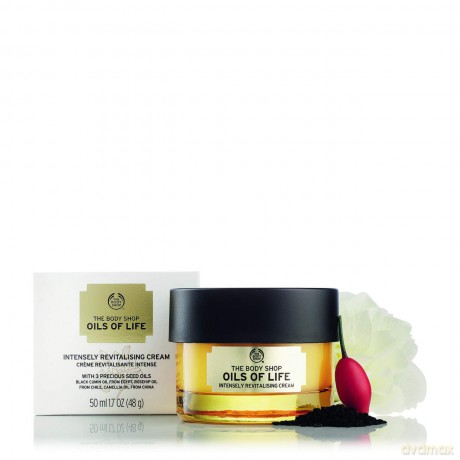 The Body Shop Daily revitalizing skin cream Oils Of Life (Intensely Revitalizing Cream) 50 ml dla kobiety