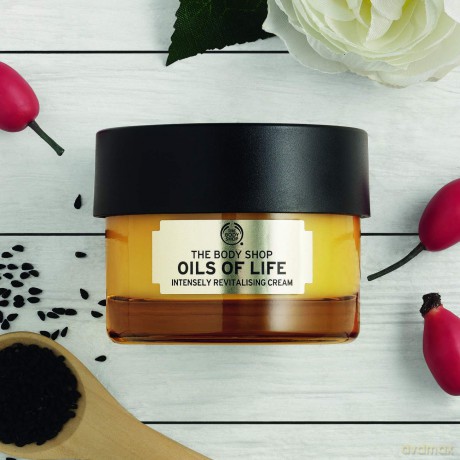The Body Shop Daily revitalizing skin cream Oils Of Life (Intensely Revitalizing Cream) 50 ml dla kobiety