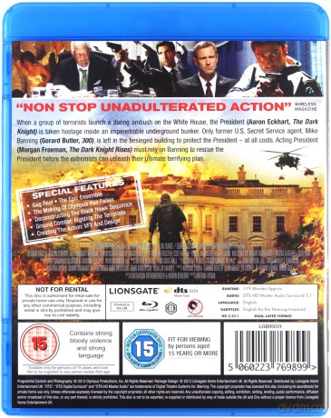 Olympus Has Fallen (Olimp W Ogniu) [Blu-Ray]