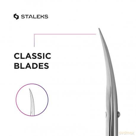 STALEKS Cuticle scissors Exclusive 20 Type 1 Magnolia (Professional Cuticle Scissors) unisex