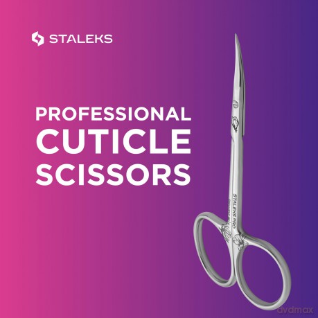 STALEKS Cuticle scissors Exclusive 20 Type 1 Magnolia (Professional Cuticle Scissors) unisex