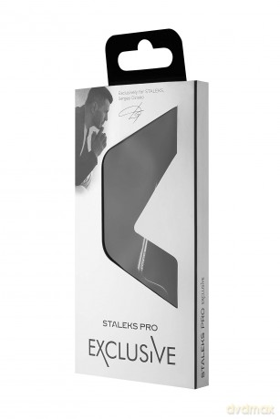 STALEKS Cuticle scissors with a curved tip Exclusive 21 Type 1 Magnolia (Professional Cuticle Scissors with Hook) unisex