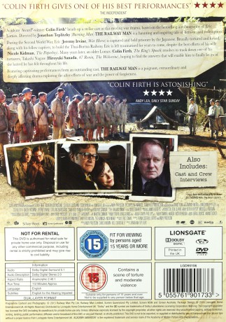 The Railway Man (Droga Do Zapomnienia) [DVD]