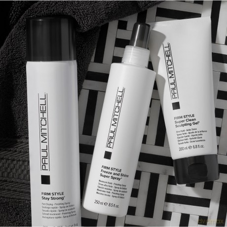 Paul Mitchell Firm Style Freeze and Shine Super Spray (Maximum Hold Finishing Spray) - Volume: 500 ml dla kobiety