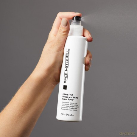 Paul Mitchell Firm Style Freeze and Shine Super Spray (Maximum Hold Finishing Spray) - Volume: 500 ml dla kobiety