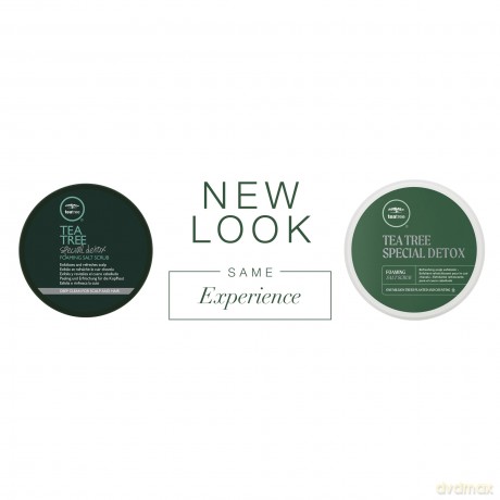 Paul Mitchell Foaming scalp scrub Tea Tree Special Detox (Foaming Salt Scrub) 184 g unisex