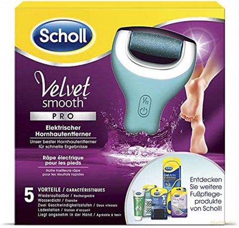 Scholl Velvet Smooth Pro Electric Foot File (Wet And Dry) unisex