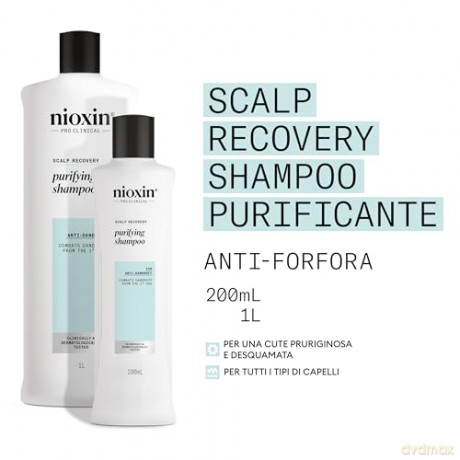 Nioxin Scalp Recovery (Purifying Clean ser Shampoo) - Volume: 200 ml unisex