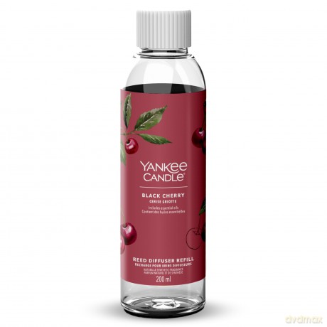 Yankee Candle Signature uzupełniacz do dyfuzora Black Cherry 200ml