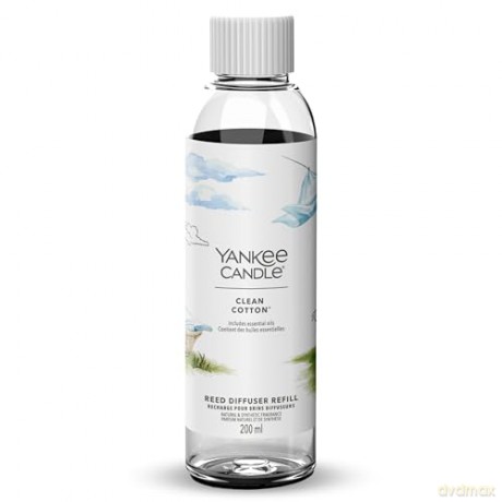 Yankee Candle Replacement refill for the aroma diffuser Signature Clean Cotton Reed 200 ml unisex