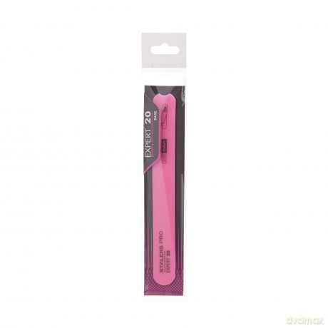 STALEKS Plastic handle for disposable nail files Expert 20 (Straight Beveled Plastic Nail File Base) unisex