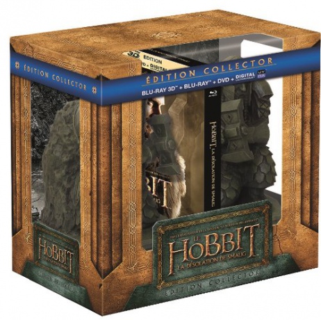 Le Hobbit: La désolation de Smaug - Edition Collector Guardiens d'Erebor 3D (Hobbit: Pustkowie Smauga) [Blu-Ray 3D]+[Blu-Ray]+[DVD]