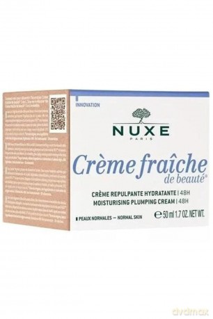 Nuxe Brightening and moisturizing skin cream Creme Fraîche de Beauté (Glow Rich Moisturizing Cream) 50 ml dla kobiety
