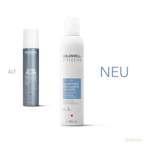 Goldwell Foam hardener for hair volume and shine StyleSign Volume (Bodifying Brilliance Mousse) 300 ml dla kobiety