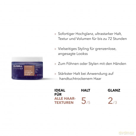 Goldwell Hair styling gel with extra strong fixation Stylesign Lagoom Jam (Styling Gel) 150 ml unisex