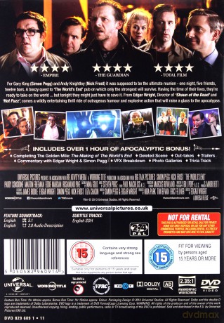 The World's End [DVD]