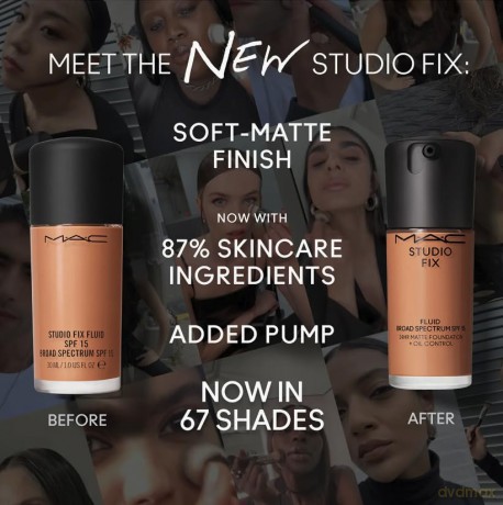 MAC Cosmetics Matte make-up SPF 15 Studio Fix (Fluid) 30 ml - Shade: NW20 dla kobiety
