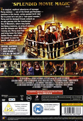 Percy Jackson: Sea of Monsters (Percy Jackson: Morze Potworów) [DVD]