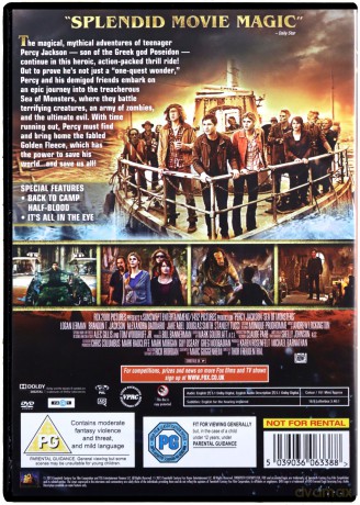 Percy Jackson: Sea of Monsters (Percy Jackson: Morze Potworów) [DVD]