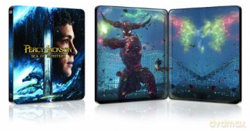 Percy Jackson: Sea of Monsters (Percy Jackson: Morze Potworów) (Limited Edition Steelbook) [Blu-ray 3D]+[Blu-Ray]