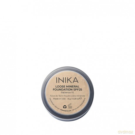 INIKA Organic Loose mineral powder makeup SPF 25 (Loose Mineral Foundation) 8 g - Shade: Patience dla kobiety