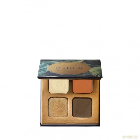INIKA Organic Eyeshadow palette (Eyeshadow Quad) 8 g - Shade: Sunset dla kobiety
