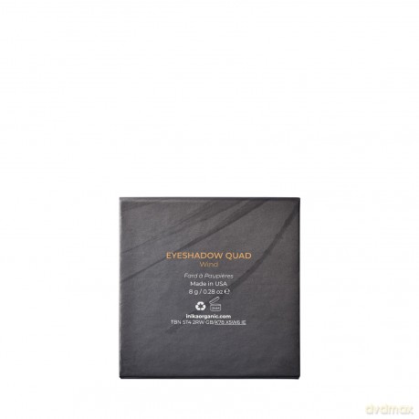 INIKA Organic Eyeshadow palette (Eyeshadow Quad) 8 g - Shade: Wind dla kobiety