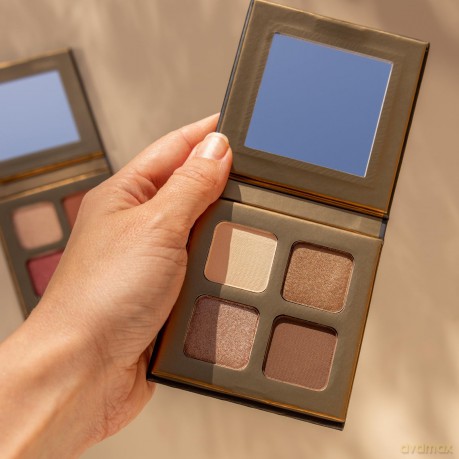 INIKA Organic Eyeshadow palette (Eyeshadow Quad) 8 g - Shade: Wind dla kobiety