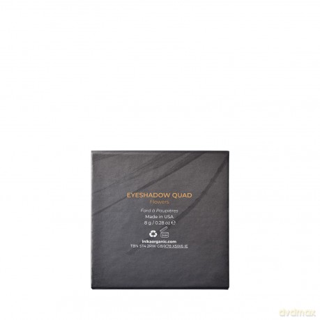 INIKA Organic Eyeshadow palette (Eyeshadow Quad) 8 g - Shade: Flowers dla kobiety