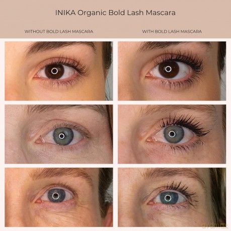 INIKA Organic Highlighting mascara (Bold Lash) 13 ml - Shade: Black dla kobiety