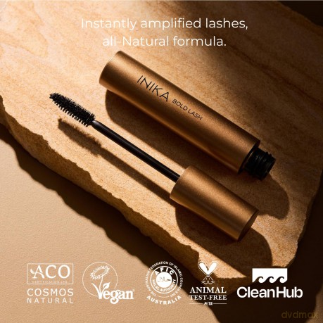 INIKA Organic Highlighting mascara (Bold Lash) 13 ml - Shade: Black dla kobiety