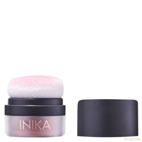 INIKA Organic Mineral blush (Mineral Blush Puff Pot) 3 g - Shade: Rosy Glow dla kobiety