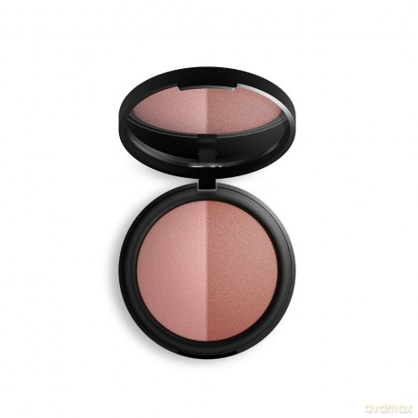 INIKA Organic Baked mineral duo blush (Baked Blush) 6.5 g - Shade: Burnt Peach dla kobiety