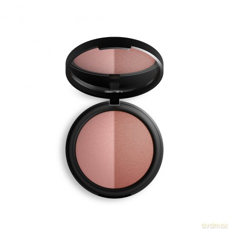 INIKA Organic Baked mineral duo blush (Baked Blush) 6.5 g - Shade: Burnt Peach dla kobiety