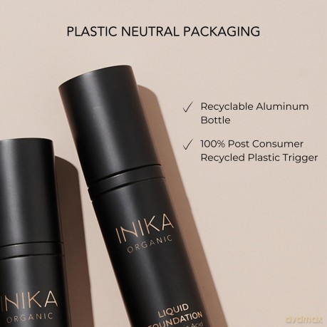 INIKA Organic Liquid make-up with hyaluronic acid (Liquid Foundation) 30 ml - Shade: Cream dla kobiety