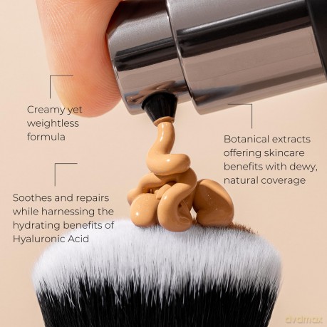 INIKA Organic Liquid make-up with hyaluronic acid (Liquid Foundation) 30 ml - Shade: Porcelain dla kobiety