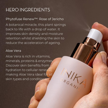 INIKA Organic Hydrating and toning facial mist (Hydrating Toning mist) 120 ml dla kobiety