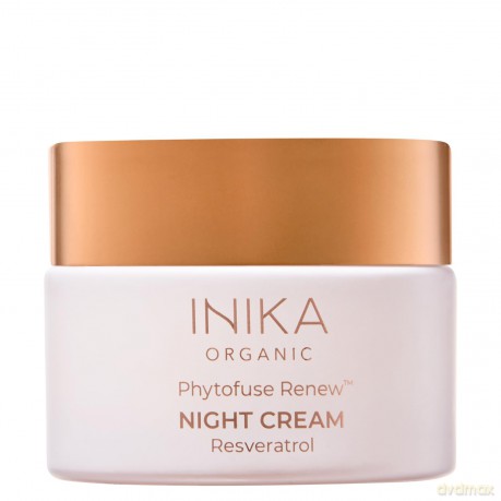 INIKA Organic Night cream with resveratrol Phytofuse Renew (Resveratrol Night Cream) 50 ml dla kobiety