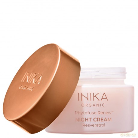 INIKA Organic Night cream with resveratrol Phytofuse Renew (Resveratrol Night Cream) 50 ml dla kobiety