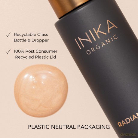 INIKA Organic Multifunctional brightening foundation (Radiant Glow Veil) 30 ml dla kobiety