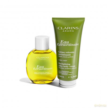 Clarins Revitalizing body cream Eau Extraordinaire (Revitalizing Silky Body Cream) 200 ml dla kobiety