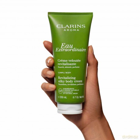 Clarins Revitalizing body cream Eau Extraordinaire (Revitalizing Silky Body Cream) 200 ml dla kobiety