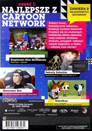 Najlepsze z Cartoon Network nr 1: Czas bohaterów [DVD]