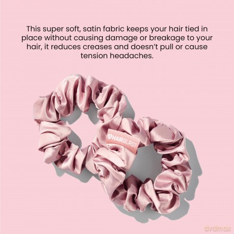 Hairburst Satin Scrunchie Hair Band dla kobiety