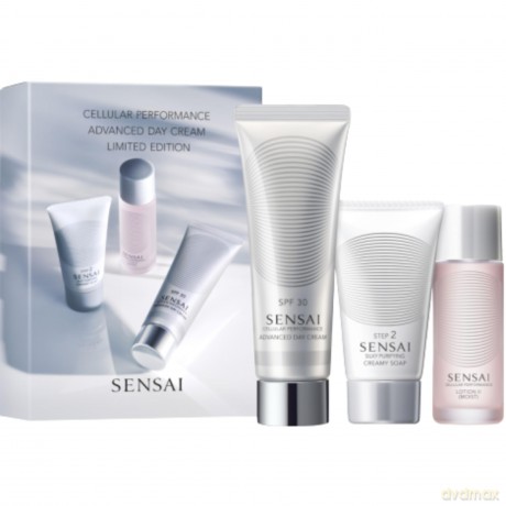 Sensai Cellular Performance Advanced Day Cream skin care gift set dla kobiety