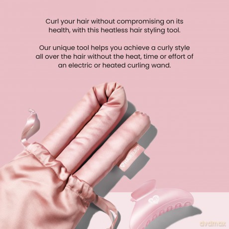 Hairburst Heatless Curling Ribbon Hair Curling Set dla kobiety