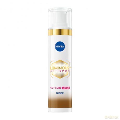 Nivea CC cream Cellular Luminous630 SPF 30 40 ml - Shade: Deep dla kobiety