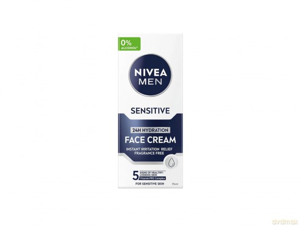 Nivea Moisturizing cream for men Sensitive (Face Cream) 75 ml dla mężczyzny